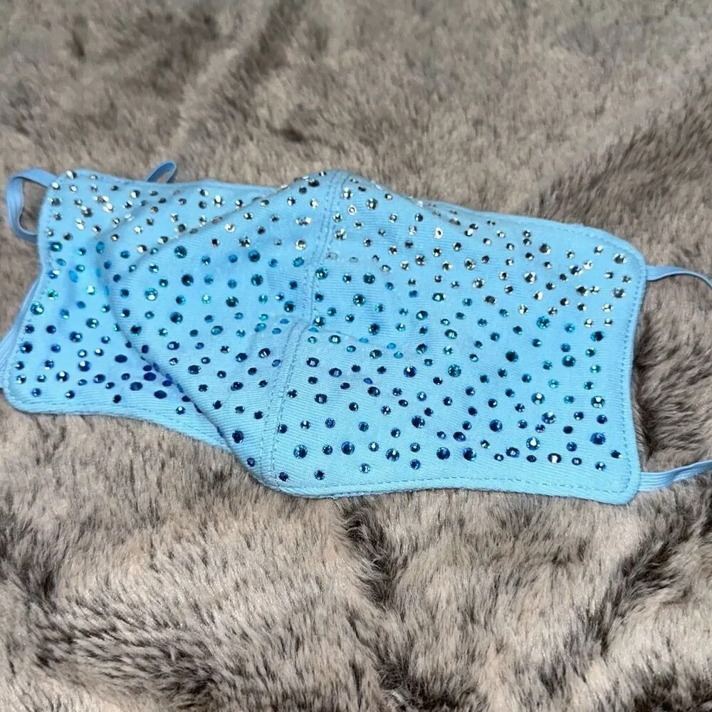 Stephanie Gottlieb blue gem mask | Sz OS